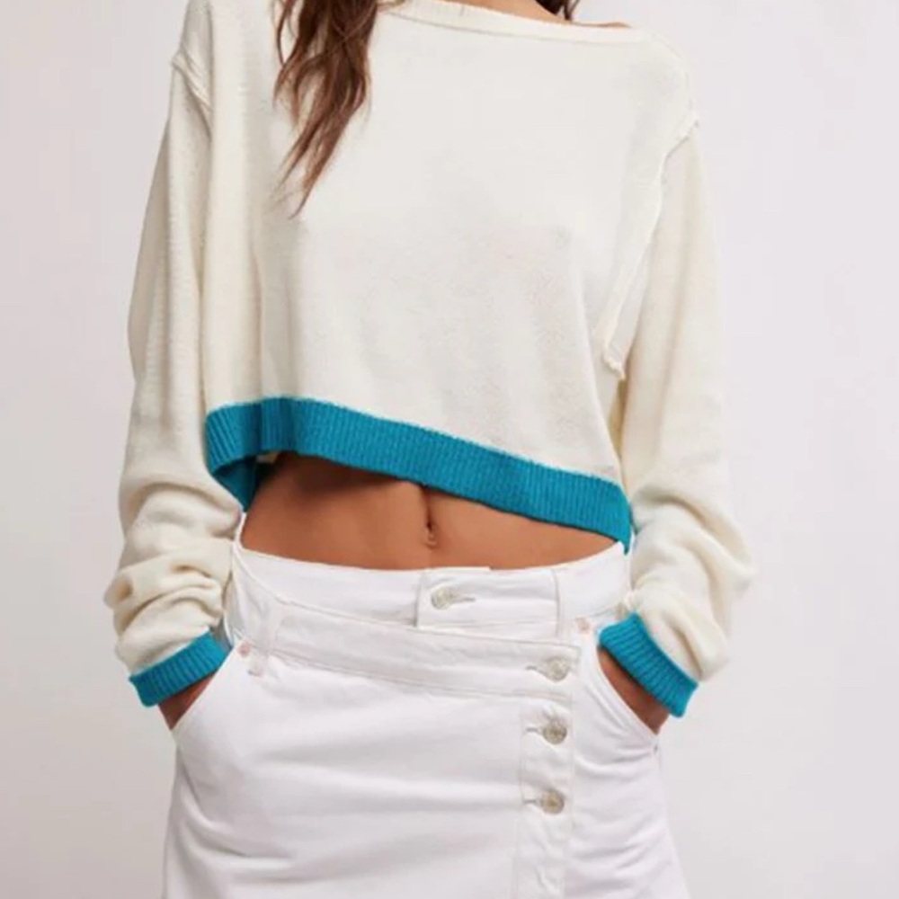 Into The Blue Pull Over Tropical Blue Combo